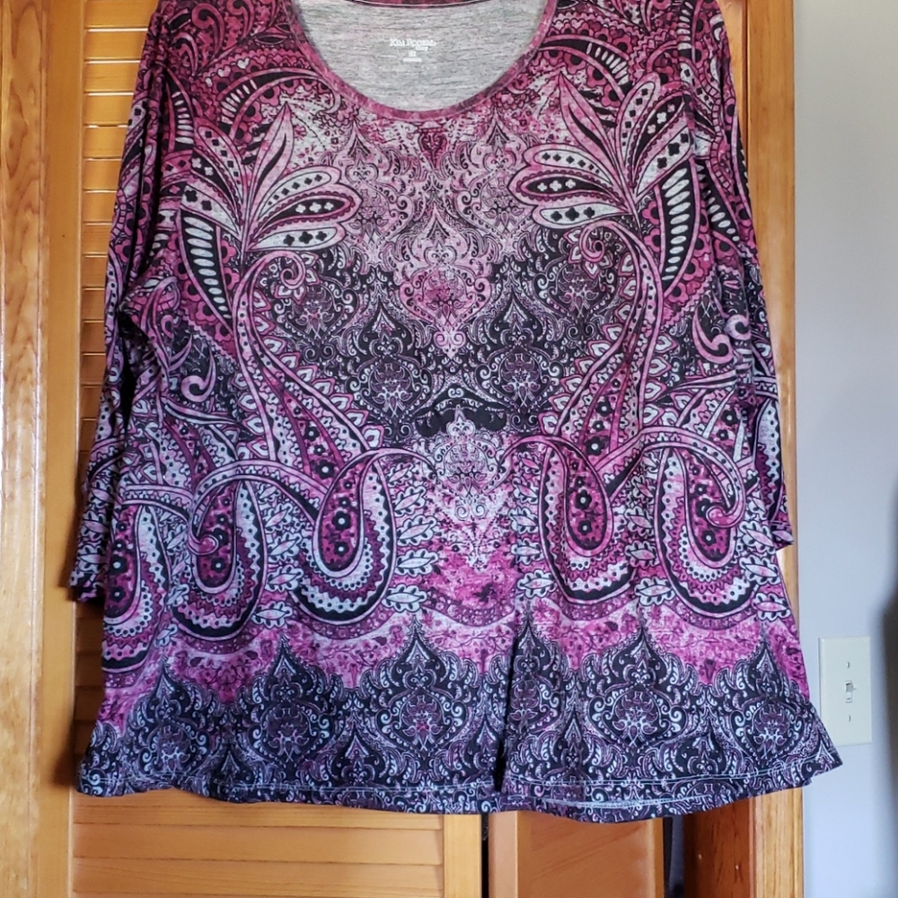 3/4 sleeve top